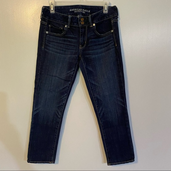 AMERICAN EAGLE Artist Crop Jeans Size 6 - Picture 12 of 12